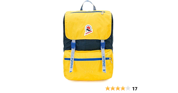 Zaino tempo libero e scuola INVICTA - JOLLY III VINTAGE - giallo blue  original Porta PC : Amazon.it: Valigeria