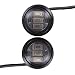 Autofy Universal 3 LED Number Plate Light for All Bikes (Black, Set of 2) RS.1022.00