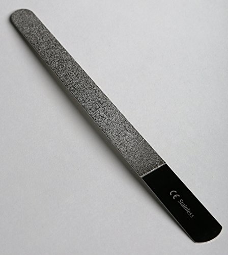 TAFS® New Improved Quality Diamondeb Diamond Deb Nail File & Footdresser - Double Sided Diamond Dust Coating - Podiatry Foot care Instruments - 8 inches - PLUS FREE NAIL FILE