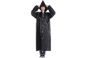 Redwestmelon Rain Poncho Sports Raincoats 2 Pieces - EVA Reusable Rain Coat Rain Jacket with Hood - Rain Cover Poncho for Men and Women