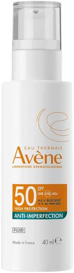 Avene Monolaurin (%0,6) ve Çinko Glukonat (%0,1) İçeren SPF 50 Akne Karşıtı Güneş Kremi 40 ml