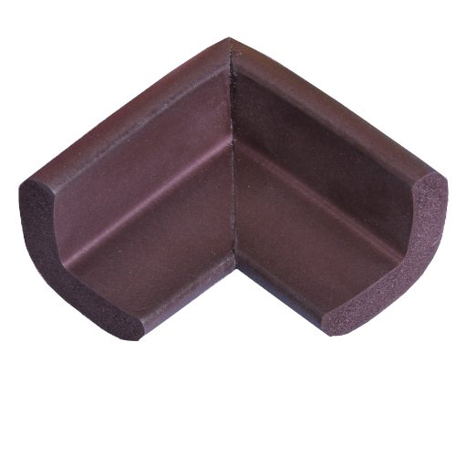 04 x Eckenschutz - Schreibtisch Tisch COVER PROTECTOR - SAFE FueR KIND-braun 04 x Eckenschutz - Schreibtisch Tisch COVER PROTECTOR - SAFE FueR KIND-braun
