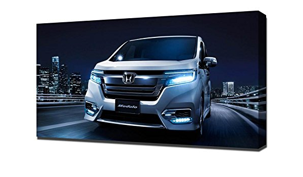 17 Modulo Honda Stepwgn Spada 4k Art Print Canvas 60 X 90 X 5 Cm Amazon Co Uk Home Kitchen