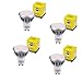 Produktbild PATONA 4X LED GU10 GU-10 SMD 2835 7,5W 230V 3000K 560lm warmweiß Milchglas Aluminium 55W