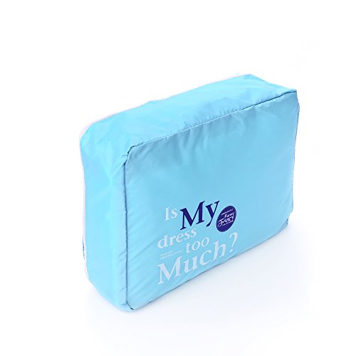 Shopper-Joy-Lot-de-5-Cubes-demballage-Sacoches-de-Rangement-pour-Bagage-pour-Voyage