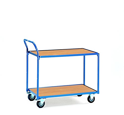 Fetra Transportgeräte mtpfg2740 Wagen Tablett Griff schräger Schneide, 2 randlos 850 mm x 500 mm Plattform