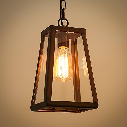 Caribou ceiling fixture/pendant Light ceiling Lamp Ceiling Light pendant Iron art nouveau chandeliers glass coffee shops of trapezoidal glass chandeliers