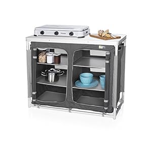CAMPART Cucina da Campeggio Travel KI-0734 Madrid – Sei Scomparti – Borsa per Il Trasporto Inclusa - immagine 3