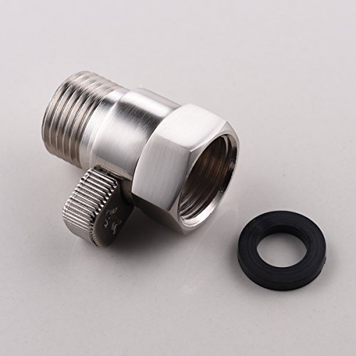 CIENCIA G1 / 2 „Messing Verchromt Duschkopf Eckventil, Duschkopf Shut-Off Ventil(Av016NA) - 6