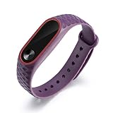 Knowin Armband Diamantarmband Dunkelblau Diamantarmband Ersatz silikon Uhr Armband Band handschlaufe für xiaomi mi Band 2