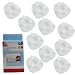 Child Safety Socket Covers, 3 Pin White Safe Guards