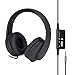 Produktbild AOVOI Aviation Kopfhörer Aktive Geräuschunterdrückung Headset Mobile Computer Notebook Headset 3,5mm Wired Bass Stereo Spiel EPotophone (Schwarz)