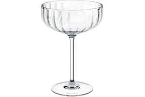 Villeroy & Boch - Rose Garden set di bicchieri da spumante 4 pz., trasparenti, lavabili in lavastoviglie, set di 4 bicchieri per spumante, vino frizzante e champagne, design vintage, cristallo