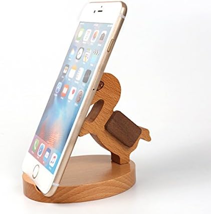 Vinallo Wooden Cell Phone Stand, Wood Smartphone Holder for Apple iPhone 7 Plus/7/6 Plus/6s Plus, Samsung Galaxy S7/S7 Edg, Google Nexus 6/5, Nokia, HTC, LG and More