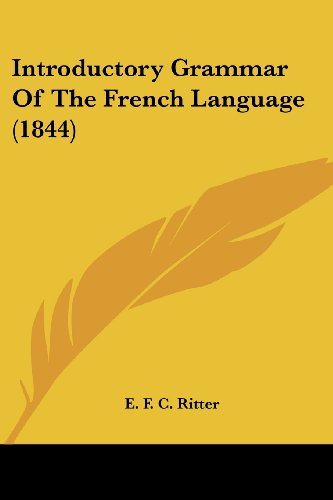 Introductory Grammar of the French Language