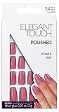 Elegant Touch Power Trip Polished Nails, Shimmer Dusky Rose