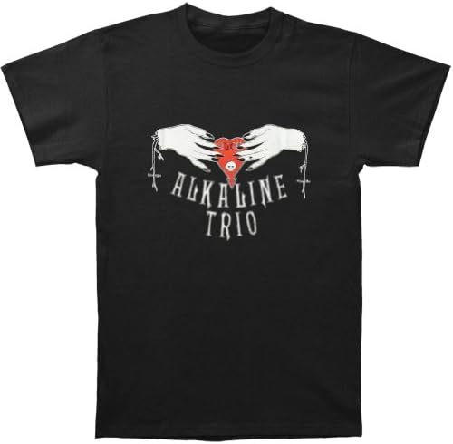 Alkaline Trio - Mens Ouija Hands T-Shirt, X-Large, Black