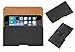 Acm Belt Holster Leather Case For Apple Iphone 5S Mobile Cover Holder Clip Magnetic Closure Black RS.179.00