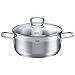 Produktbild Silit Kochtopf Ø 16 cm ca. 1,4l Primo Schüttrand Glasdeckel Edelstahl teilmattiert induktionsgeeignet spülmaschinengeeignet