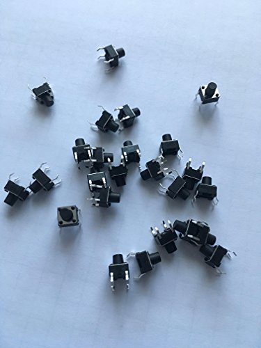 Preisvergleich Produktbild 100 Stk. DIP-4 Drucktaster 12V