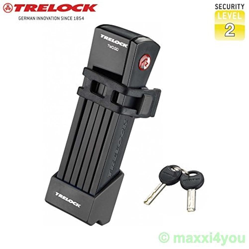 01200170 Trelock FS200 TWO.GO® mit Halter Faltschloss Schloss Level 2
