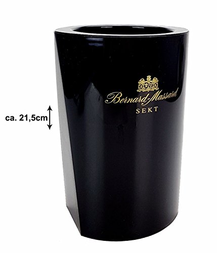Preisvergleich Produktbild Bernard-Massard Sektkühler Flaschenkühler Weinkühler schwarz