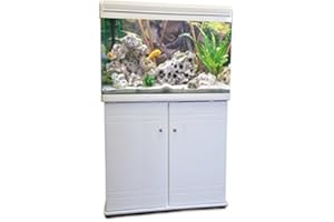 Boyu Aquarium Fish Tank & Cabinet 60cm 80L (White)