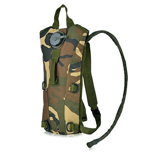 Alando wasserdichter Trinkrucksack Fahrradrucksack mit 3L trinkblase, Ideal für Radsport, Laufen, Joggen, Wandern, Motorad, Camping - 4