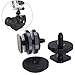 Produktbild sumaju Schuh Mount Adapter, 2 Pack HOT SHOE MOUNT Stativ Double Schraube Winkel Adapter Flash LED Licht für Kamera Rigs schwarz