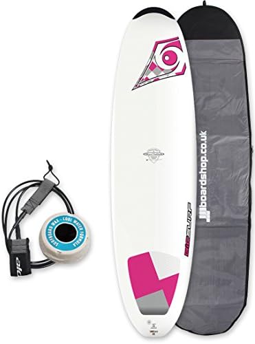 Bic DURA-TEC Wahine Egg surfboard 7ft 0 Package - Pink