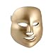 LED Photon Therapy Red Blue Green Light Treatment Facial Beauty Skin Care Phototherapy Mask - Gold