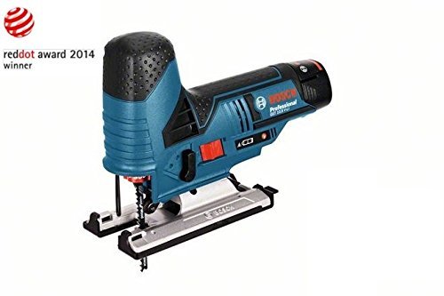 BOSCH-Set: Akku-Bohrschrauber GSR 10,8-2-Li/12V Prof. + Akku-Stichsäge GST 10,8V/12V-Li Prof. inkl. 3x Akku 2,0 Ah und Ladegerät in L-Boxx - 5
