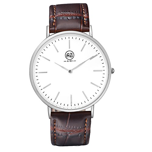 AIBI Herren-Armbanduhr Classic Casual Analog Quarz Uhr AB02401-5 AIBI Herren-Armbanduhr Classic Casual Analog Quarz Uhr AB02401-5