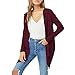 Produktbild Dorical Damen Herbst und Winter Strickjacke Fashion Casual Plus Größe Hawl Solid Kimono Langarm Top Cover Up Bluse