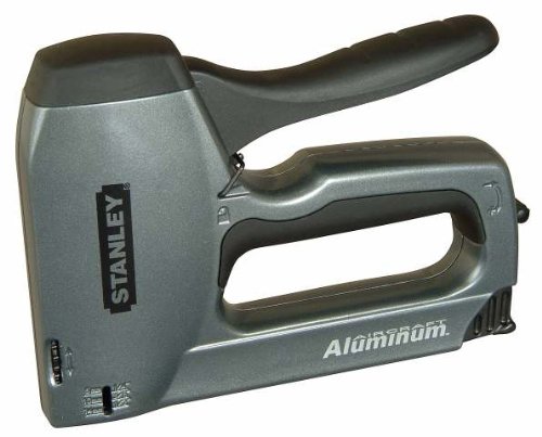 Stanley TR250 Handtacker und Nagler mit Tiefenanschlag, Rückschlagsfrei, leichtgängiger Druckhebel, Klemmschutz, 6-TR250