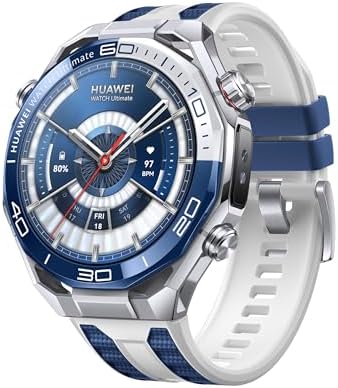 HUAWEI WATCH Ultimate 2 Smartwatch, GPS, Metallo Liquido a Base di Zirconio, Immersione fino a 150 Metri, Comunicazione Subacquea Basata su Sonar, Monitoraggio Accurato dello Stato di Salute, Esim
