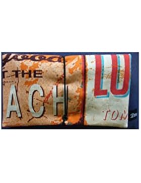 Büroteuse Tabaktasche / Drehertasche im Schilder-Design, jede Tasche ein Unikat!