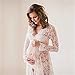 Produktbild BABIFIS Mutterschaft Fotografie Requisiten Maxi Mutterschaft Kleid Spitze Mutterschaft Dress Phantasie schießen Foto Sommer Schwangere Dress Plus