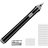 OFFCUP Gomma Elettrica, 22 pezzi Ricariche di Gomma, Penna Gomma a Batteria, Gomma Portatile Automatica per Disegno, Schizzi,