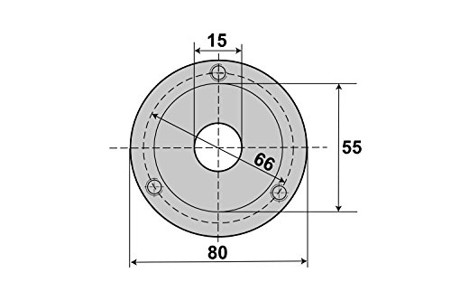 PAULIMOT Dreibackenfutter 80 mm - 3