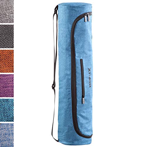 KeenFlex Sac étanche de Tapis de Yoga Tissu léger Confortable (Turquoise)