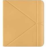 Kobo Libra Colour i&ccedil;in SleepCover Kılıf - Tereyağı Sarısı | Bekleme/Uyanış Teknolojisi | Entegre 2 Y&ouml;nl&uuml; Stand | Suni Deri | 