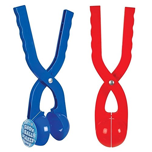 Sijueam Lightweight Snowball Maker Snow Ball Clip Plastic Clamp Thrower
Keep Hand Warm and Dry Winter Children Kids Outdoor Play Activities
Tool Device ,2 Pack