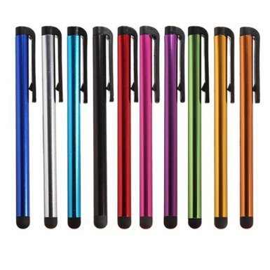 Lápiz óptico de Microfibra para Dispositivos con Pantalla táctil (11 Unidades) 10 Stylus Pen Stylus