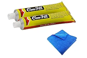 Kayra Decor Com-Paint Fill Car Body Filler Paste- Pack of 2