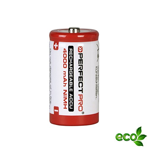 Preisvergleich Produktbild PerfectPro NIMH Akku LR14, 1.2V / 4000mAh 2 Stück