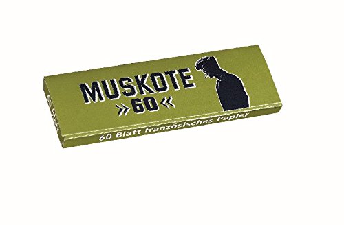 Zigarettenpapier Muskote Grün (50x60 Bl)