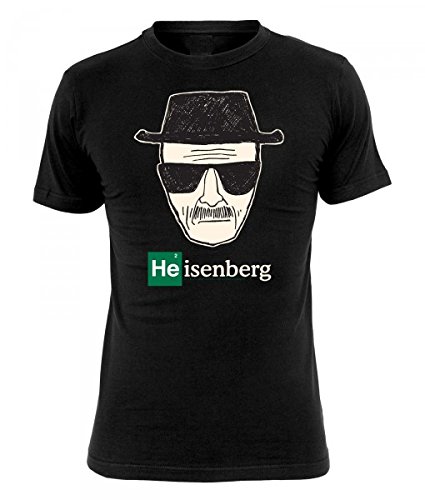 Breaking Bad - Camiseta Heisenberg - Negro - M