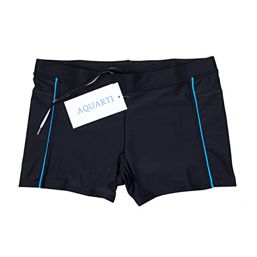 Herren Badehose Kurze Schwimmhose Große Größen Männer Badeshorts Übergrößen Schwarz 4XL 5XL 6XL 7XL 8XL - 5