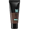 Maybelline Fit Me Foundation, Medium Coverage, Blendable With a Matte and Poreless Finish, For Normal to Oily Skin, Shade: 380 Rich Espresso, 30ml